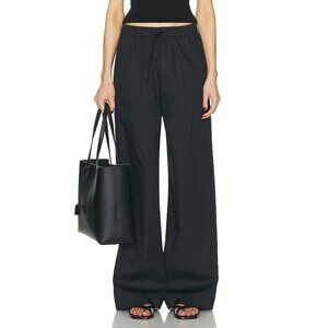 NWOT Enza Costa Linen Resort Pant - Black - Size 1 (Small)